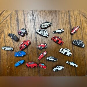 Croc Gibbets 2/$5 assorted vehicles